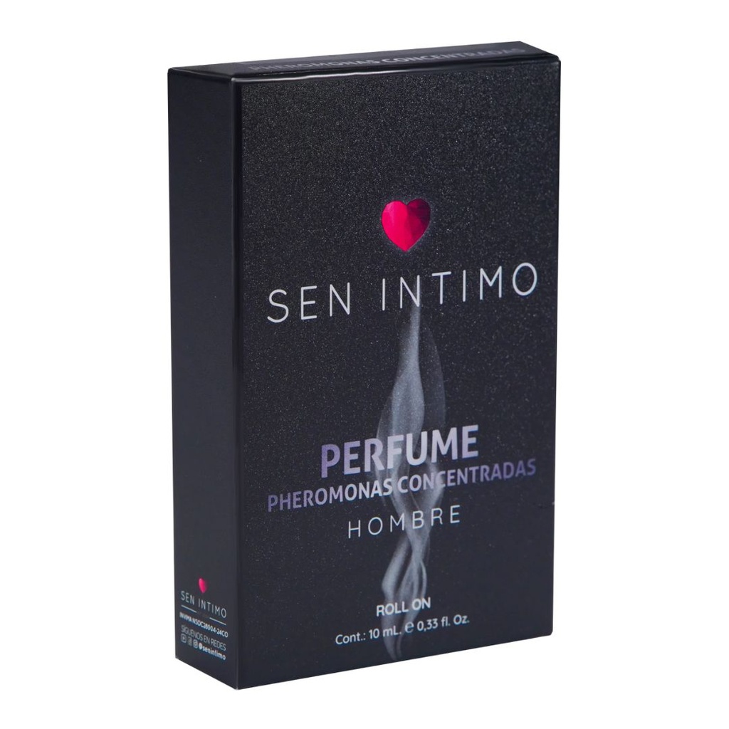 PERFUME SEN INTIMO ROLL ON CON PHEROMONAS PARA HOMBRES 10ML