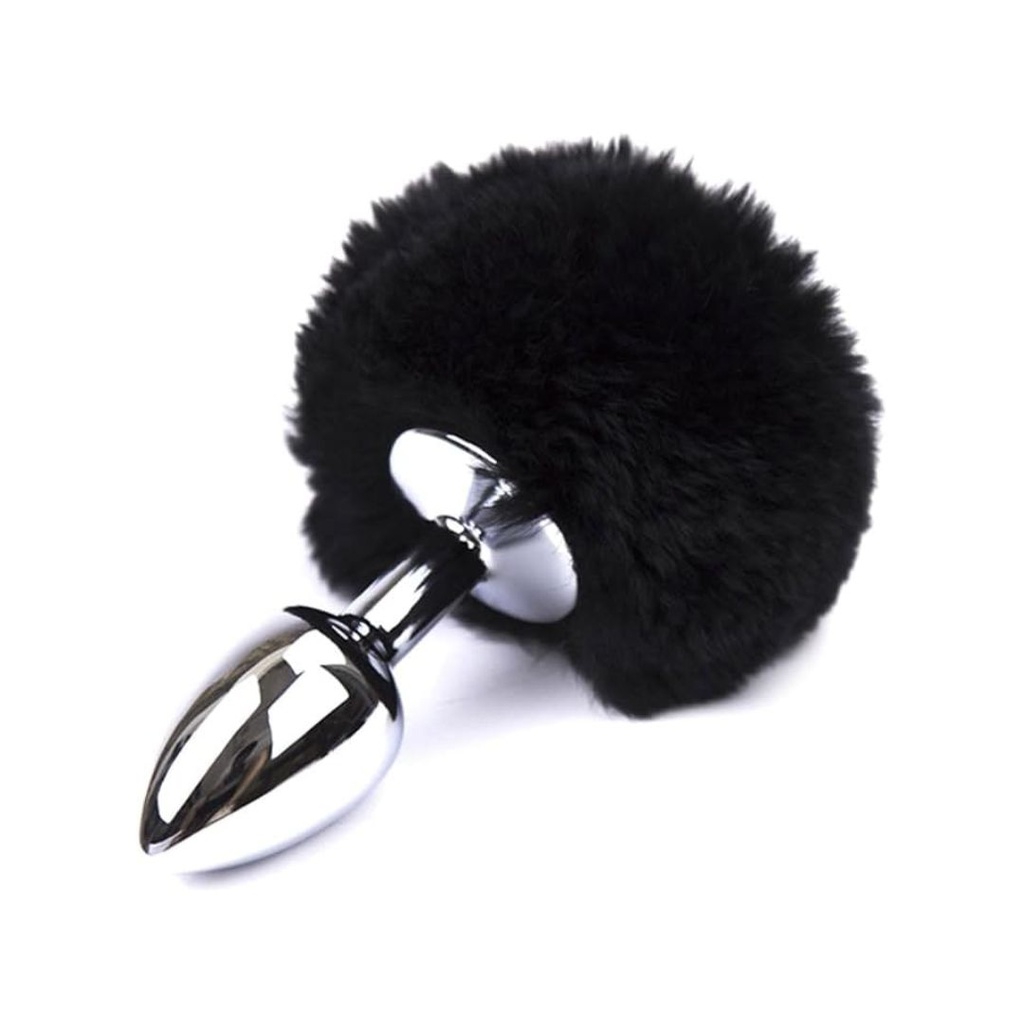 PLUG COLA DE CONEJO METÁLICO