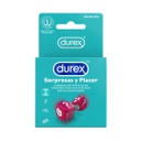CONDONES DUREX SORPRESAS Y PLACER 3 UNIDADES