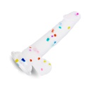 DILDO LOLLY TRANSPARENTE 15CM