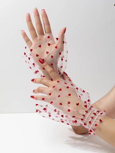 GUANTES DE PUÑO ROJOS