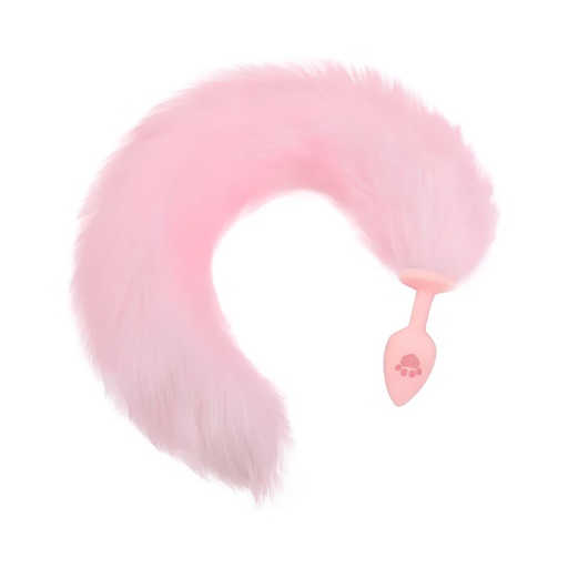 PLUG COLA DE ZORRO SILICONE