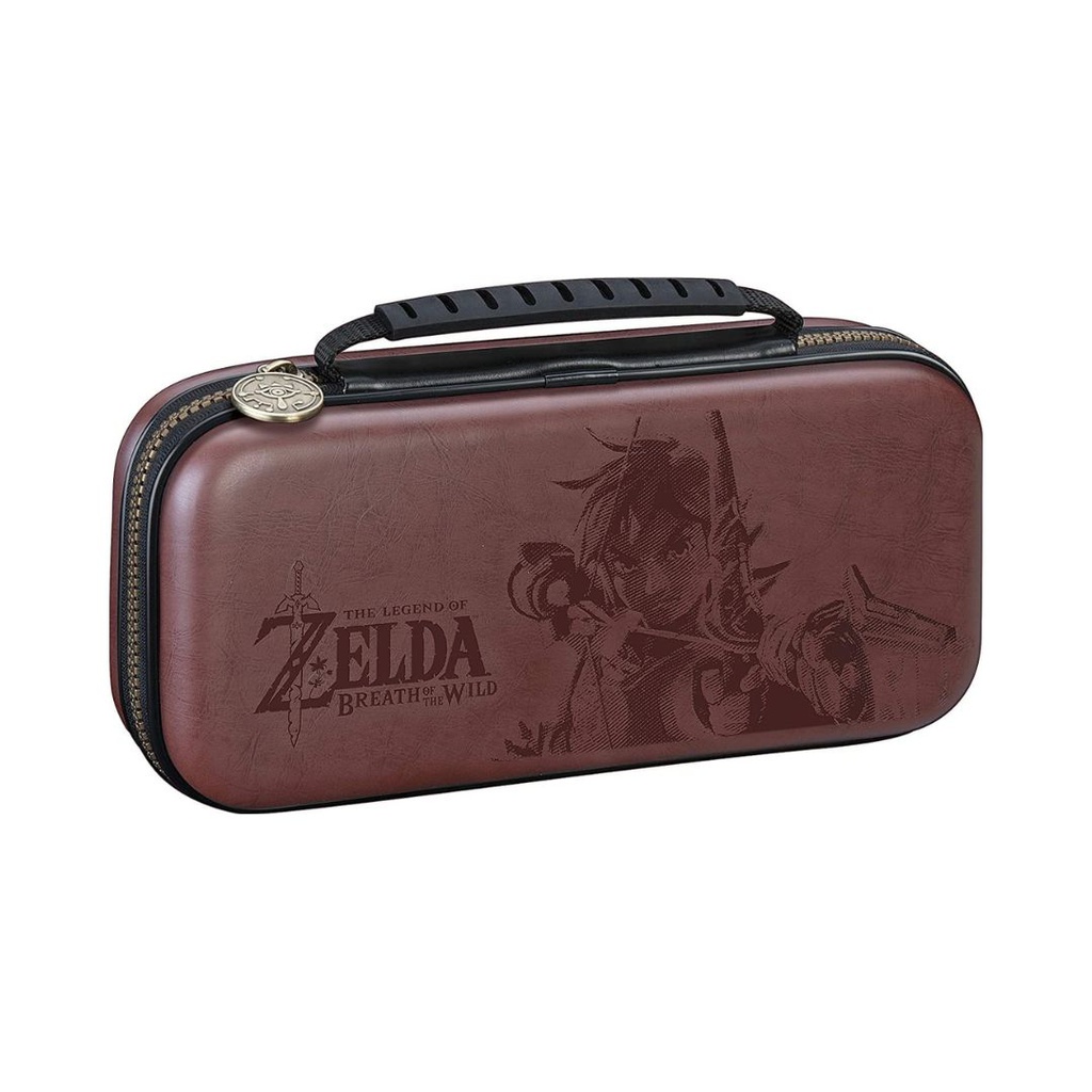 ESTUCHE DELUXE PARA NINTENDO SWITCH ZELDA LINK BROWN