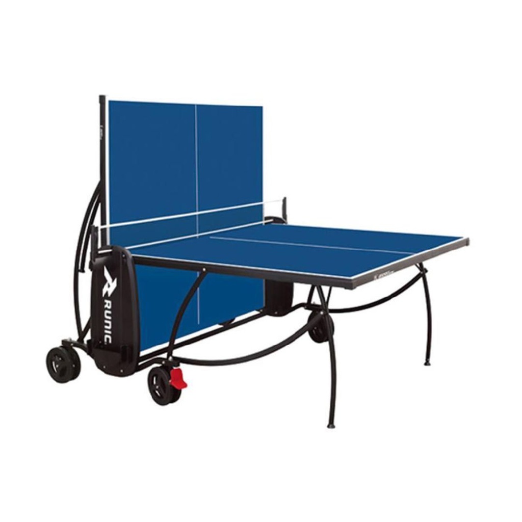 MESA DE PING PONG CON RUEDAS RUNIC R018B NEGRO