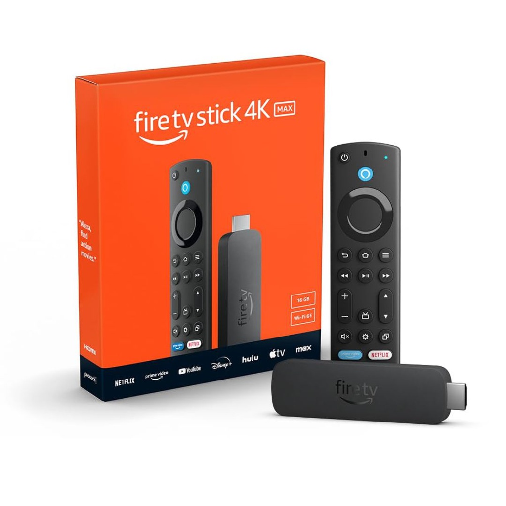 AMAZON FIRE TV STICK 4K MAX WI-FI 6E 16GB B0BP9SNVH9