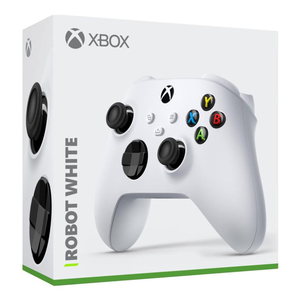 CONTROL INALÁMBRICO XBOX ROBOT WHITE QAS-00007