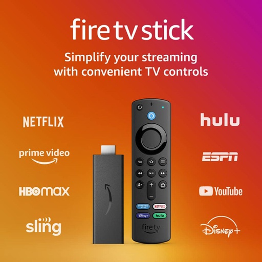 AMAZON FIRE TV STICK HD 3RD GEN B08C1W5N87/B0CQMRKRV5