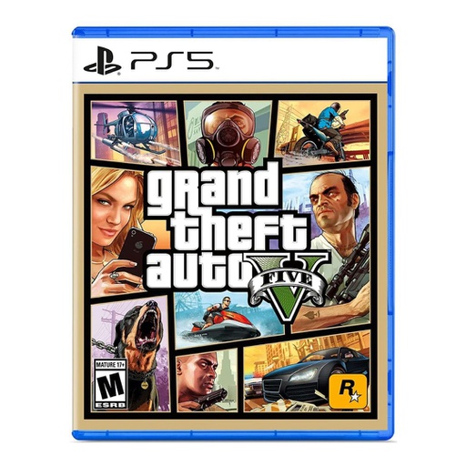 JUEGO PLAYSTATION 5 GRAND THEFT AUTO V