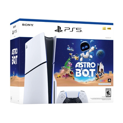 PLAYSTATION 5 SLIM ASTROBOT BUNDLE FORMATO DISCO