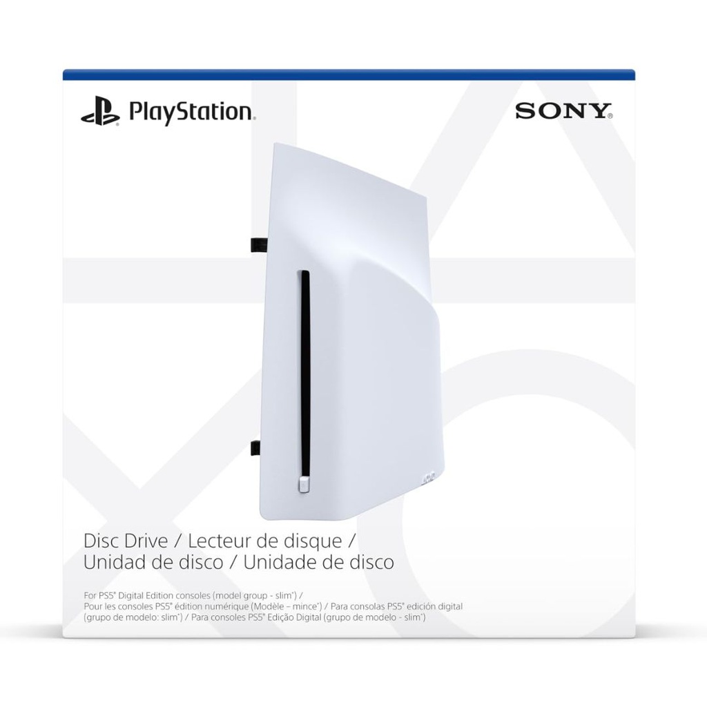 LECTOR DE DISCO SONY PARA PLAYSTATION 5 SLIM BLANCO
