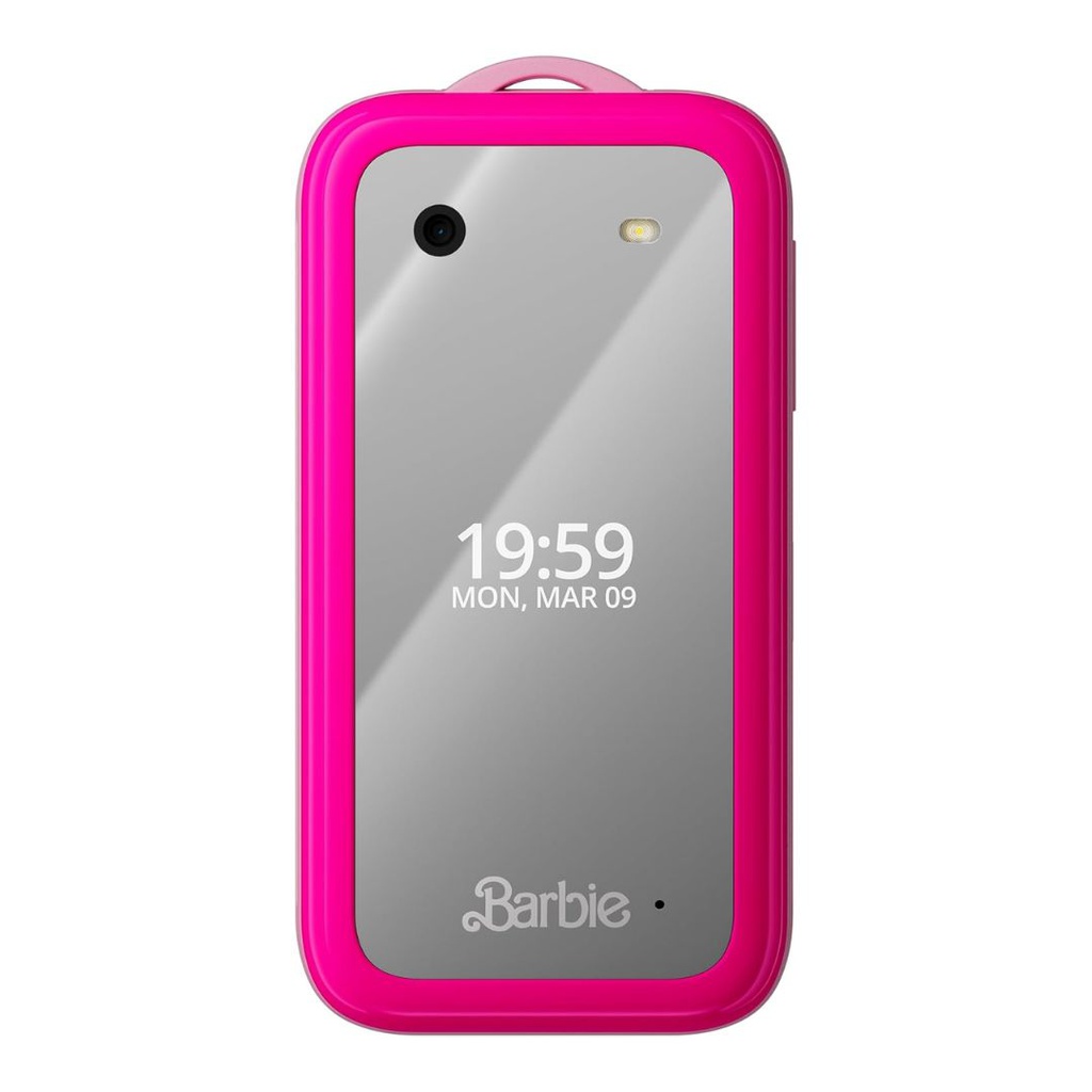 CELULAR HMD BARBIE FLIP EDICION ESPECIAL TECLADO + FLEX