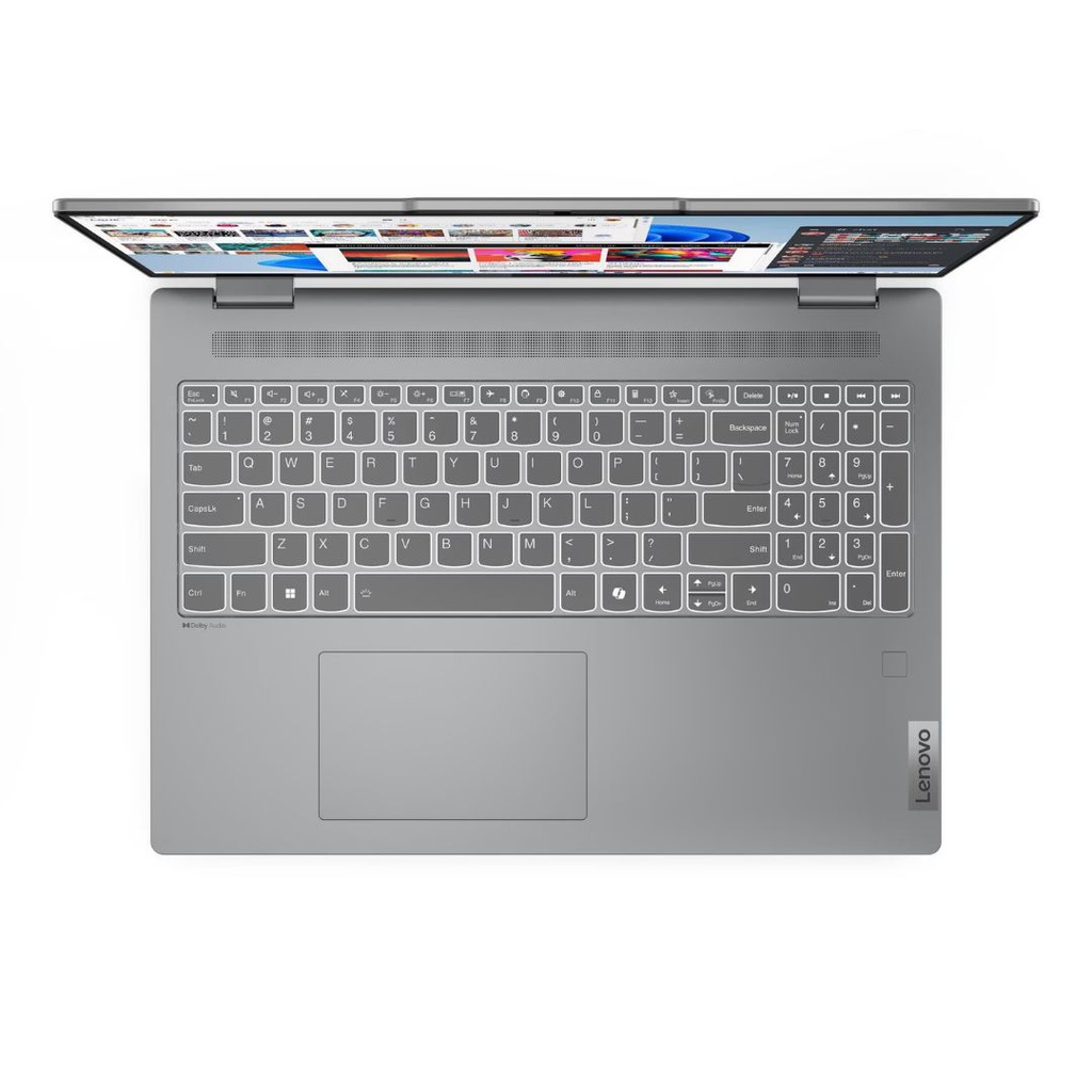 LAPTOP LENOVO IDEAPAD 5 2-EN-1 INTEL CORE 5-120U 512GB SSD 16GB-RAM 16" 2K TOUCH W11 HOME 16IRU9