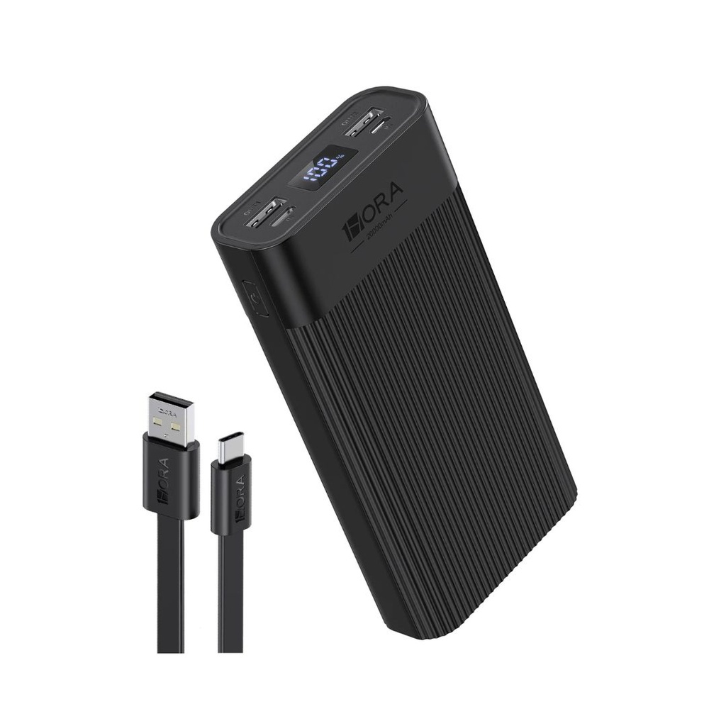 CARGADOR PORTÁTIL 1HORA 20K mAh USB-C