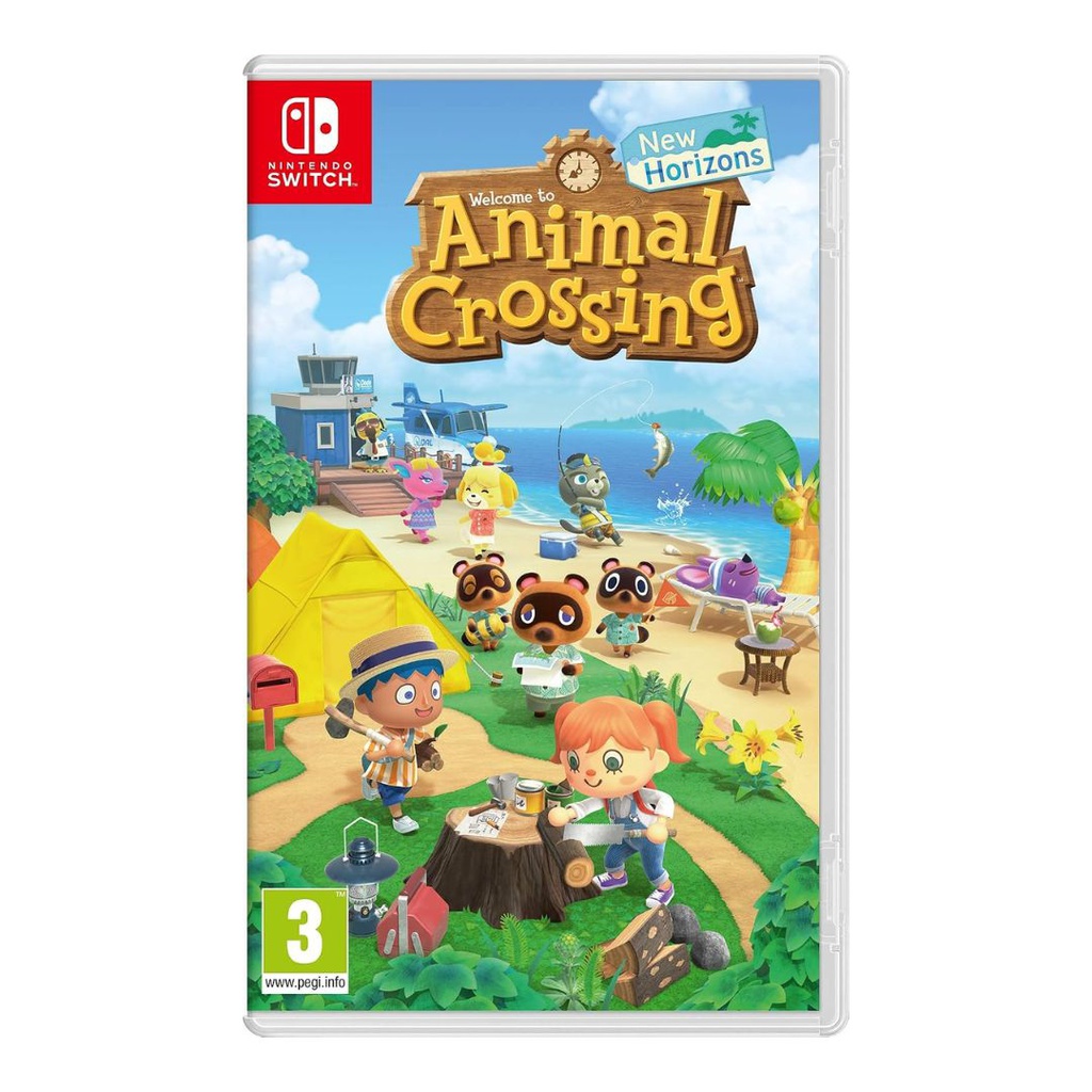 JUEGO NINTENDO SWICTH ANIMAL CROSSING NEW HORIZONS