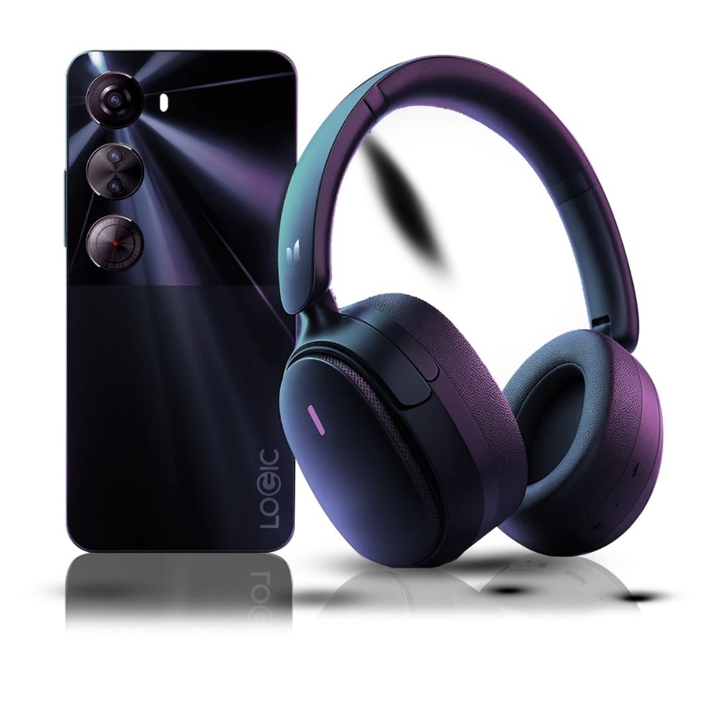 CELULAR LOGIC L68M PLUS 256GB 4GB-RAM + AUDIFONOS