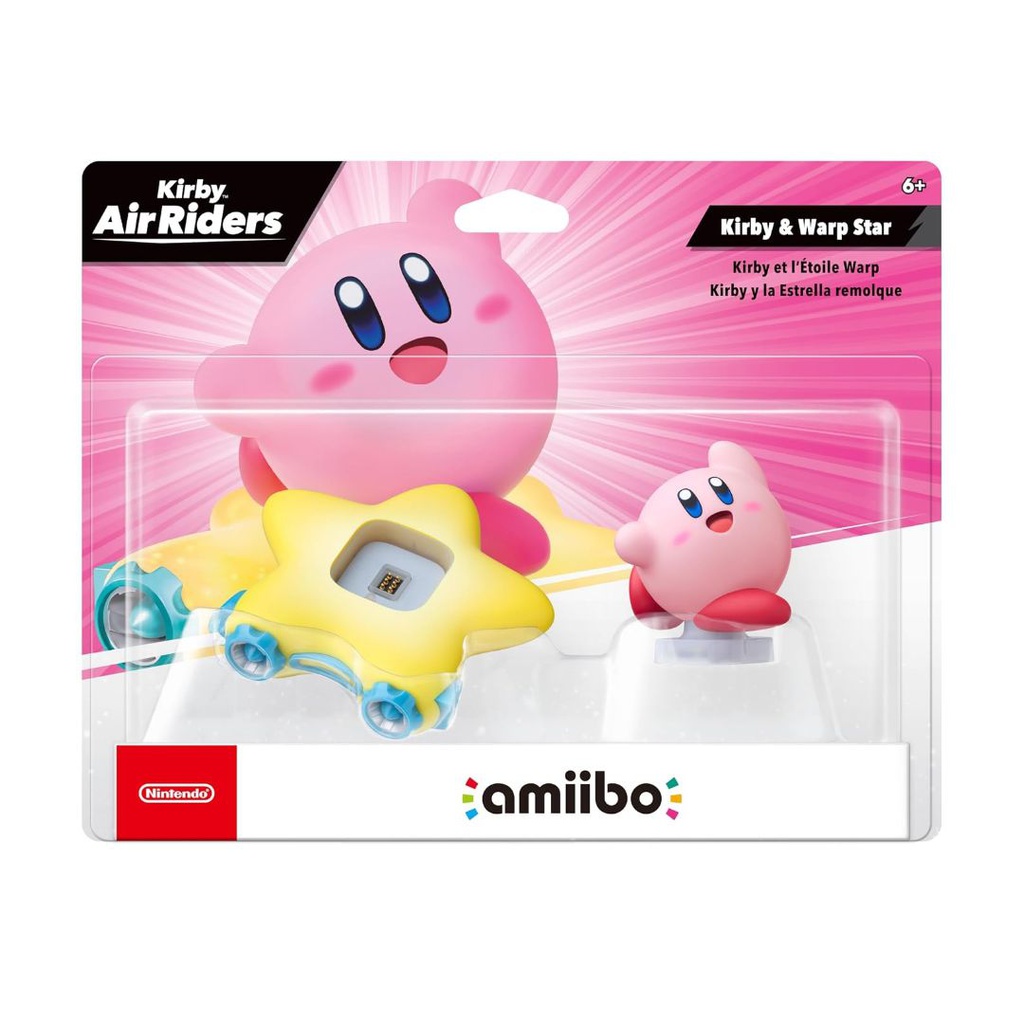 AMIIBO NINTENDO KIRBY &amp; WARP STAR AIR RIDERS SERIES