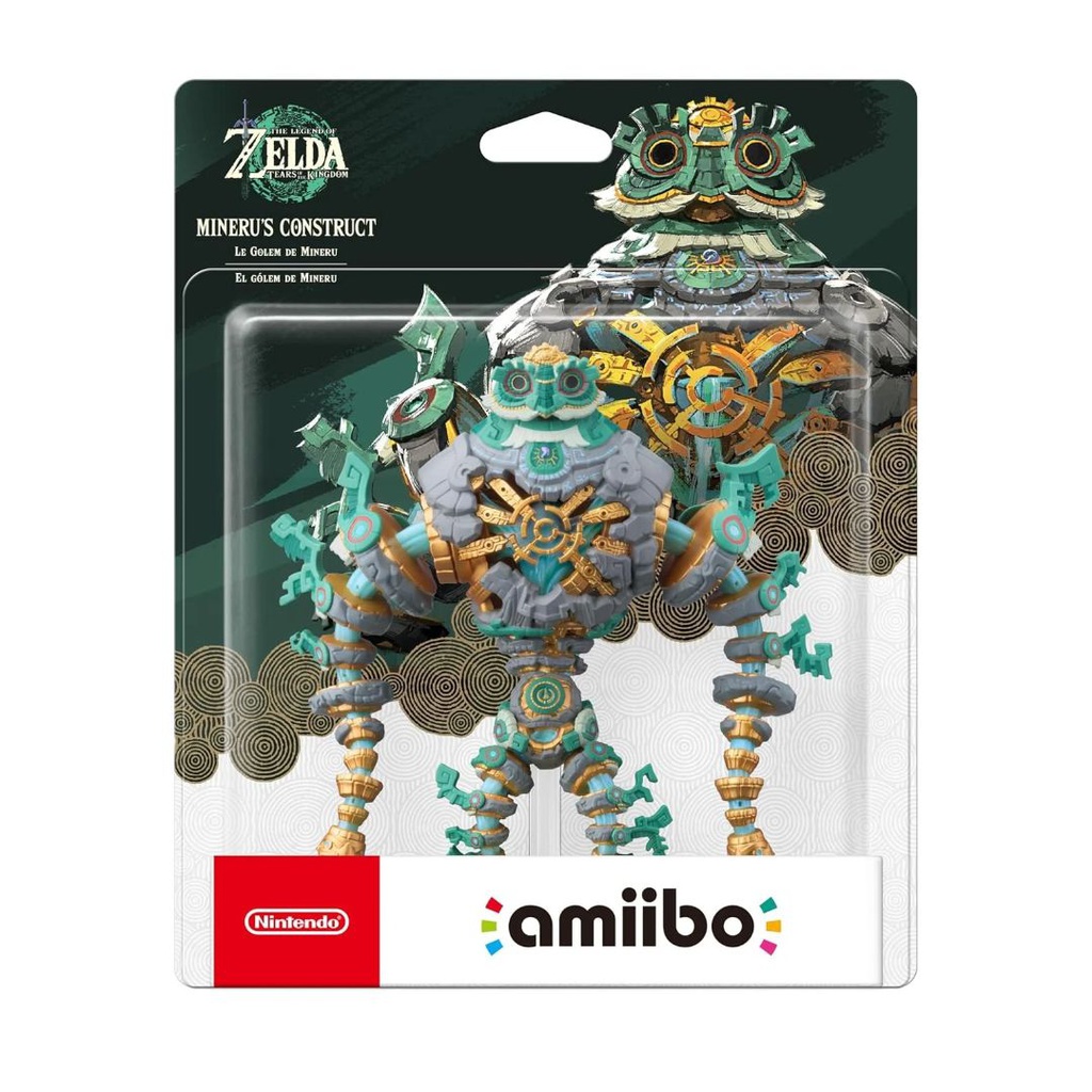AMIIBO NINTENDO GÓLEM DE MINERU THE LEGEND OF ZELDA TEARS OF THE KINGDOM