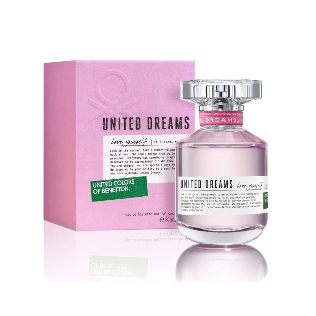 PERFUME BENETTON UNITED DREAMS LOVE YOURSELF 80ML