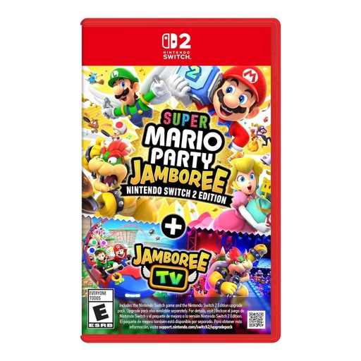 JUEGO NINTENDO SWICTH 2 SUPER MARIO PARTY JAMBOREE + JAMBOREE TV