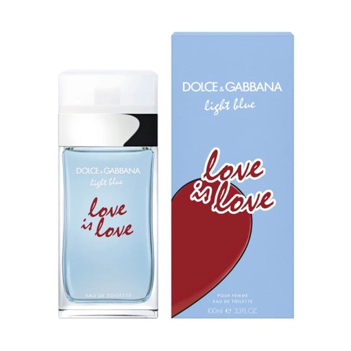 PERFUME DOLCE &amp; GABBANA LIGHT BLUE LOVE IS LOVE 100ML
