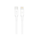 CABLE 1HORA USB-C A LIGHTNING DE PVC 2M